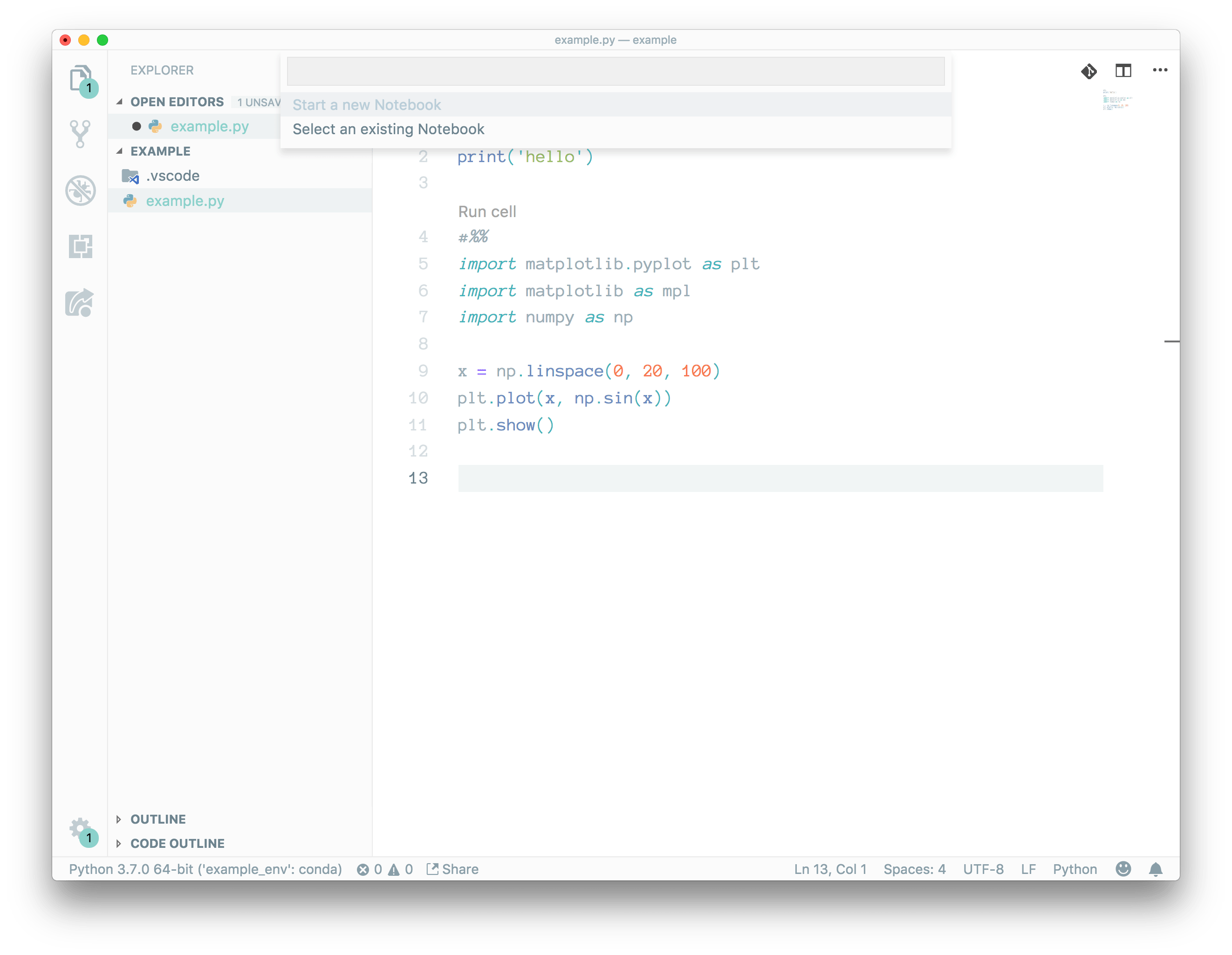 install jupyter plugin on vs code